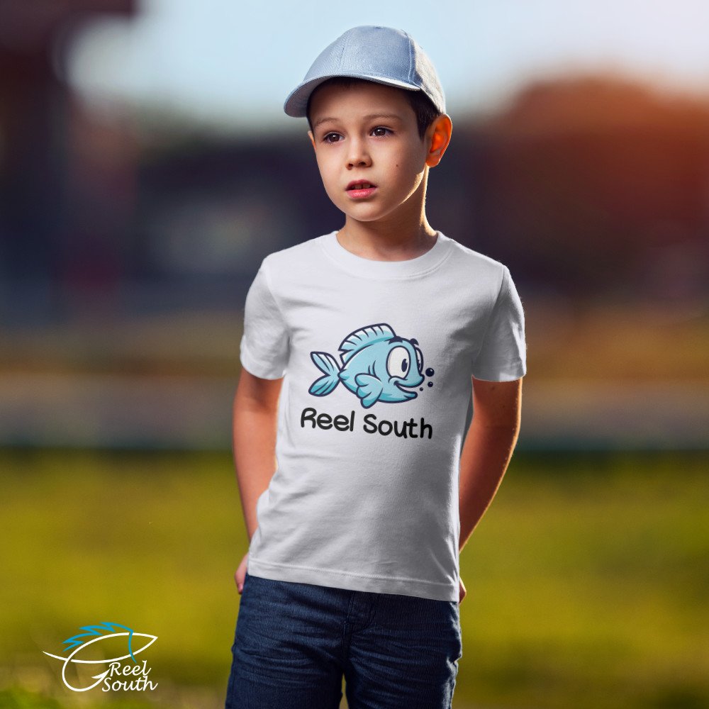 Reel South Blue Fish Baby Jersey Tee