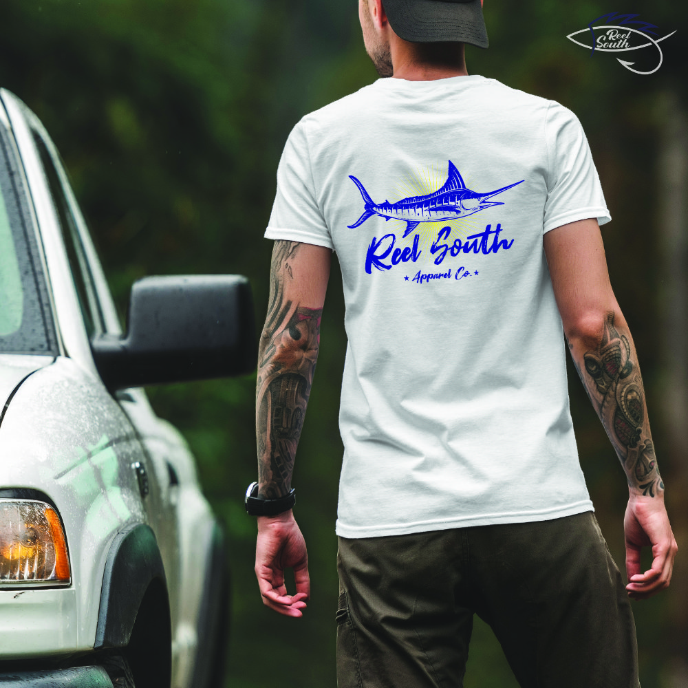 Reel South Blue Marlin T-Shirt